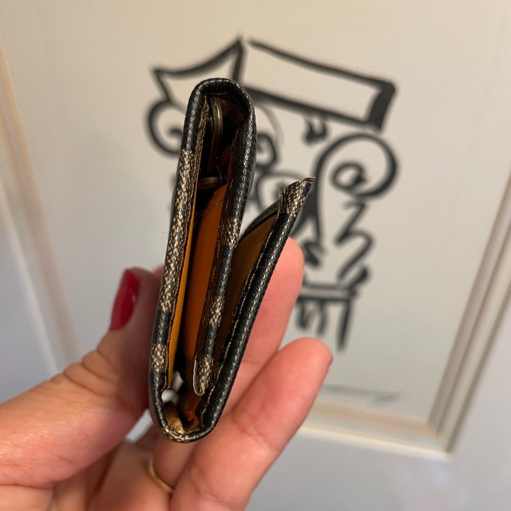 Vintage Fendi Brown Leather Zucca Six Hooks Key - Picture 9 of 10